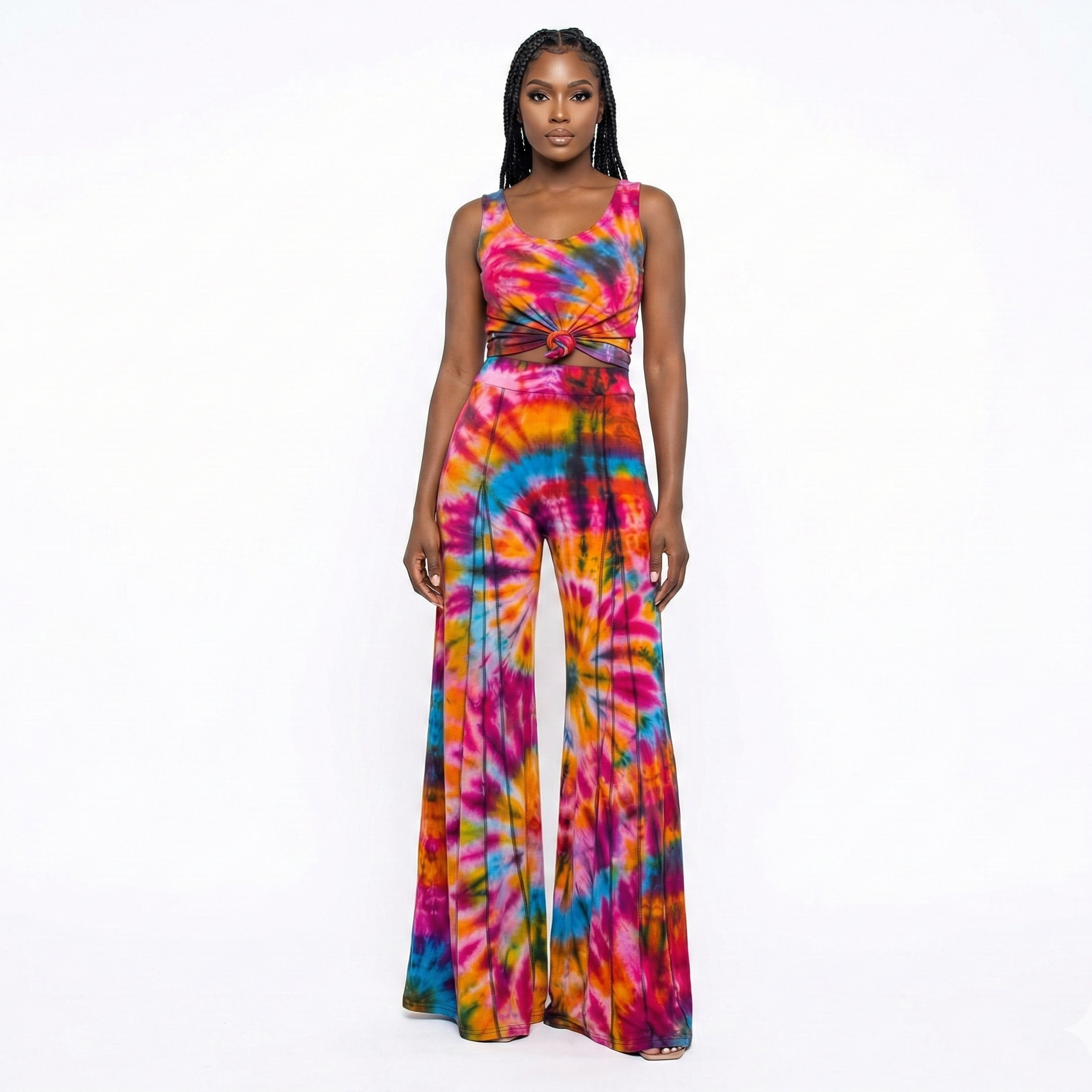 Tie-Dye Flare Pants & Bell Bottoms for Women - SanJules
