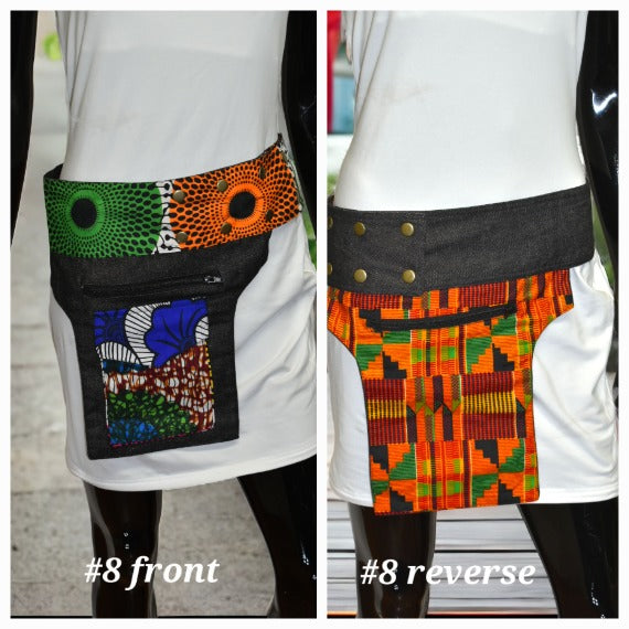 Ankara Mix Waist bag-Accessories-SanJules