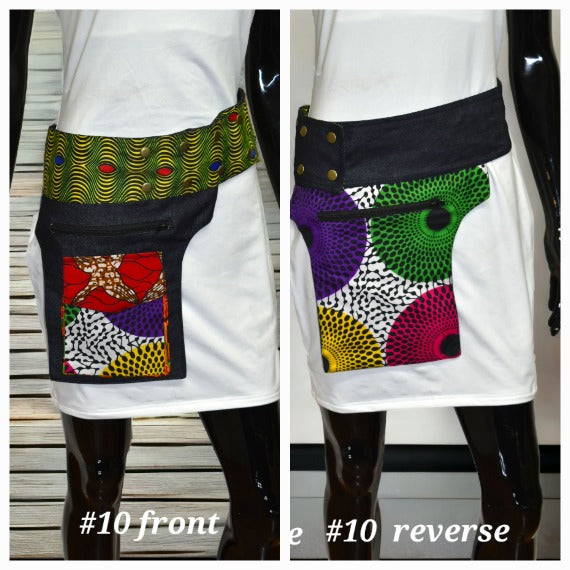 Ankara Mix Waist bag-Accessories-SanJules