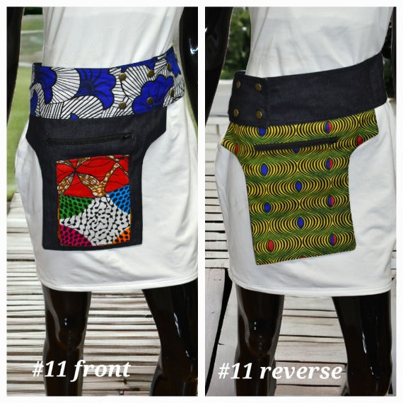 Ankara Mix Waist bag-Accessories-SanJules