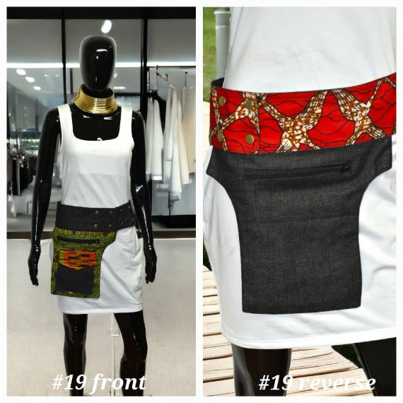 Ankara Mix Waist bag-Accessories-SanJules