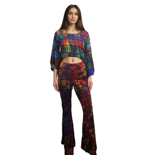 Patchwork pants