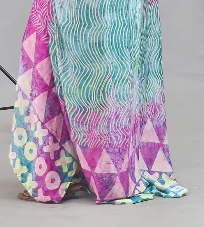 Sanjules Luxurious Silk Satin Oversized Kimono
