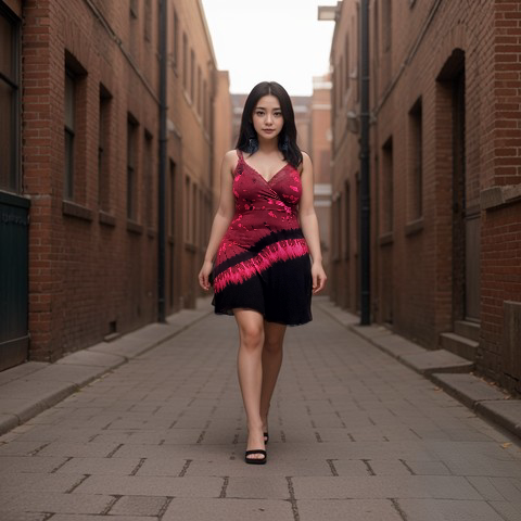 Strappy dress