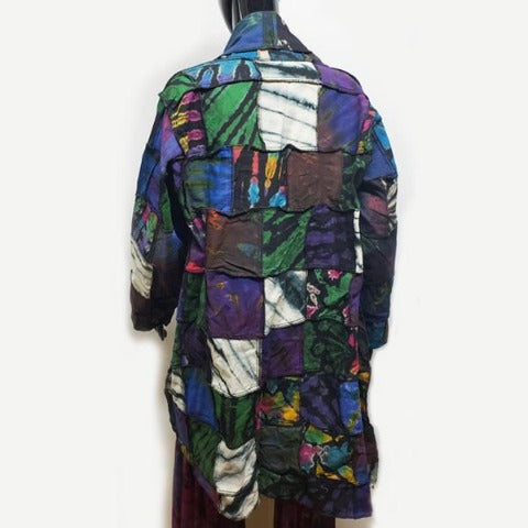 Patch work jacket-SanJules