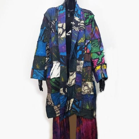Patch work jacket-SanJules