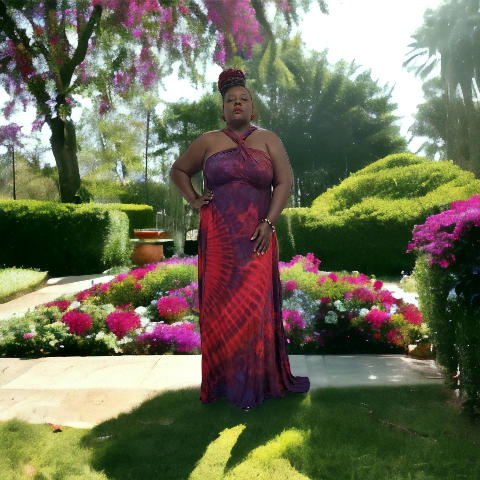 Infinity wrap dress