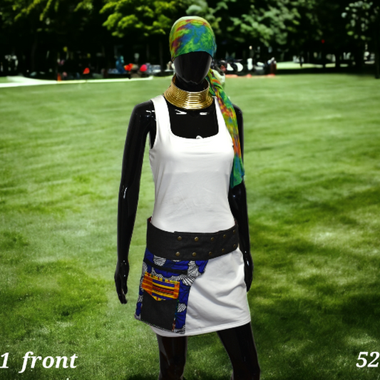 Ankara Mix Waist bag-Accessories-SanJules