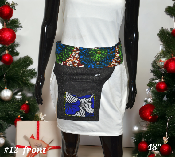 Ankara Mix Waist bag-Accessories-SanJules