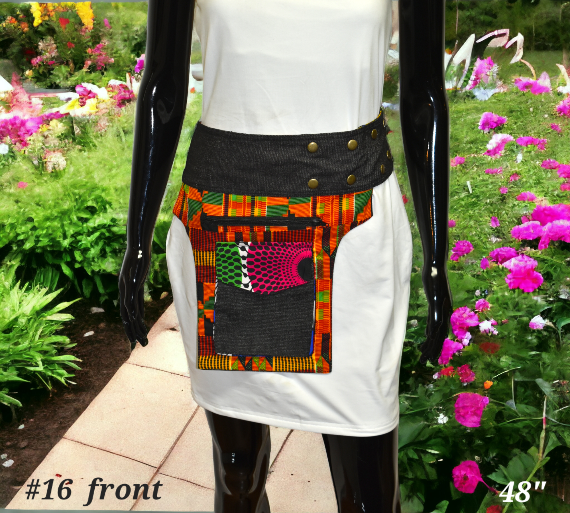 Ankara Mix Waist bag-Accessories-SanJules