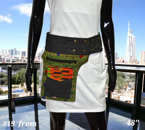 Ankara Mix Waist bag-Accessories-SanJules