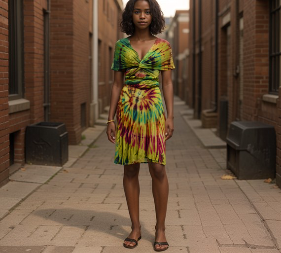 Short Infinity Wrap Dress