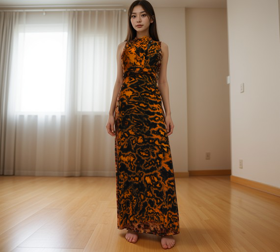 Shallay Long Infinity Wrap Dress