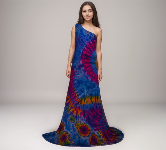 Cold Shoulder Gown