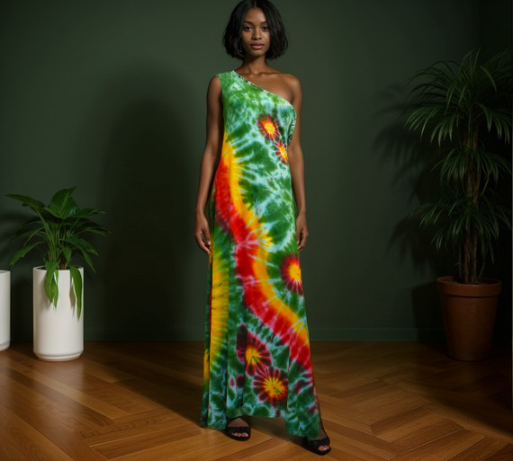 One shoulder dress