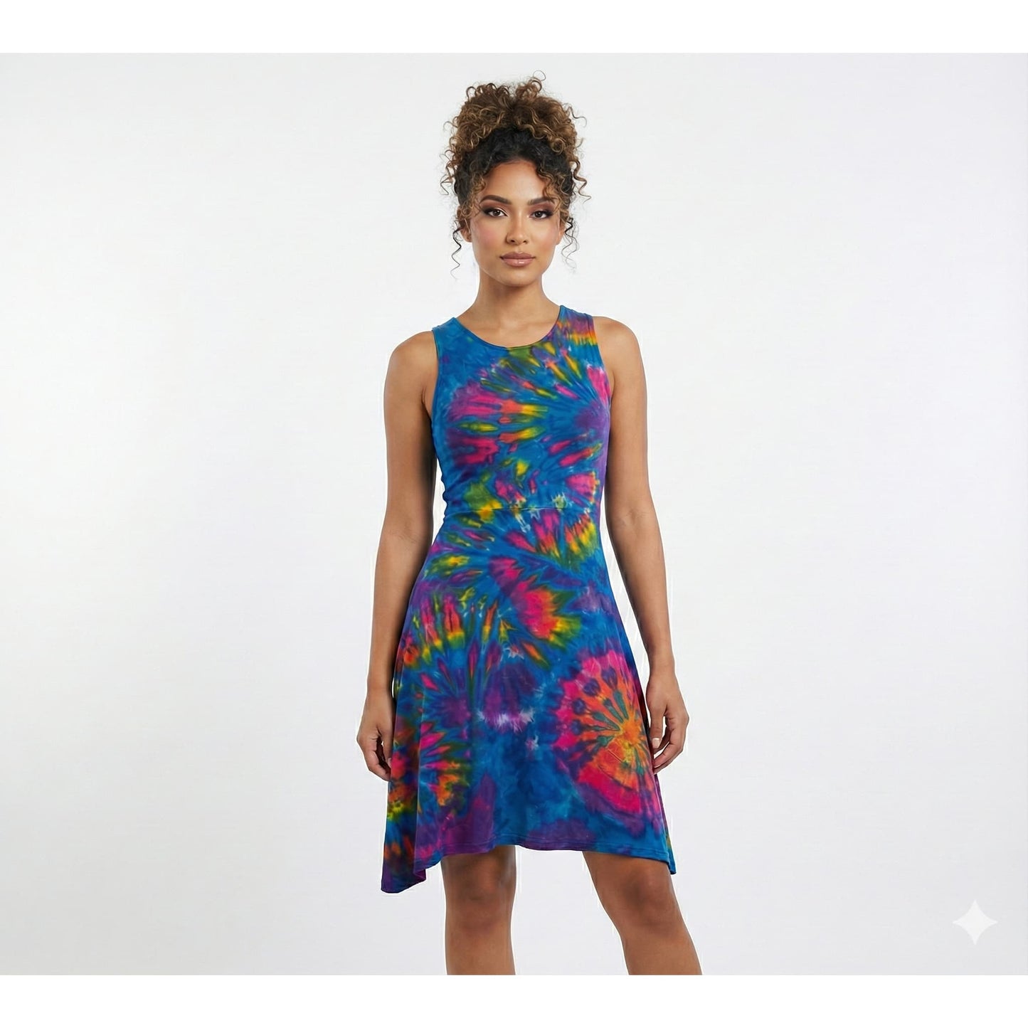 Tie dye dress-Sanjules