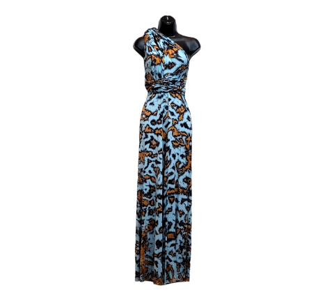 Wrap top jumpsuit light blue tie dye. Jumper-SanJules