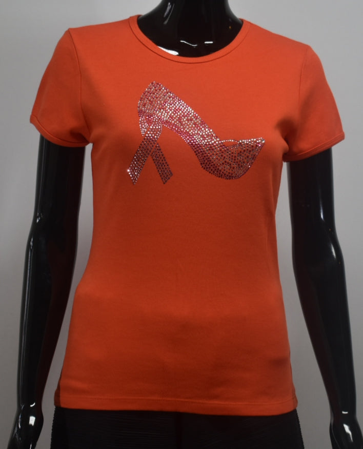Breast Cancer Awareness Shoe-T Shirt-SanJules