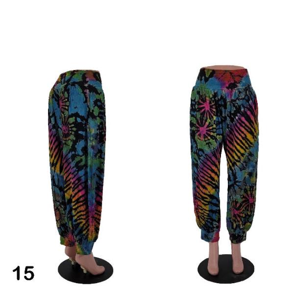 Peace harem pants