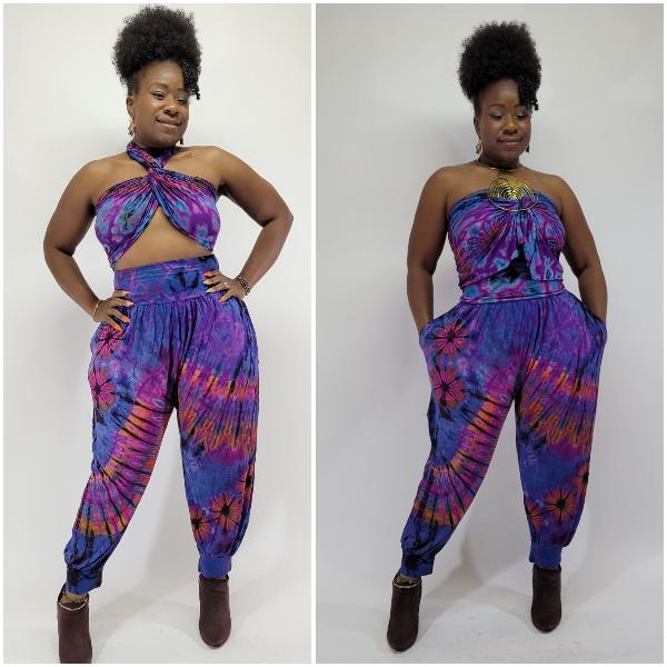 Peace harem pants