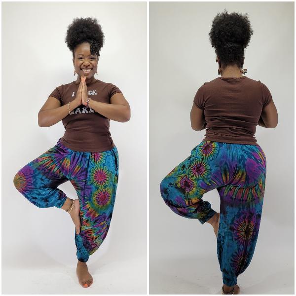 Peace harem pants
