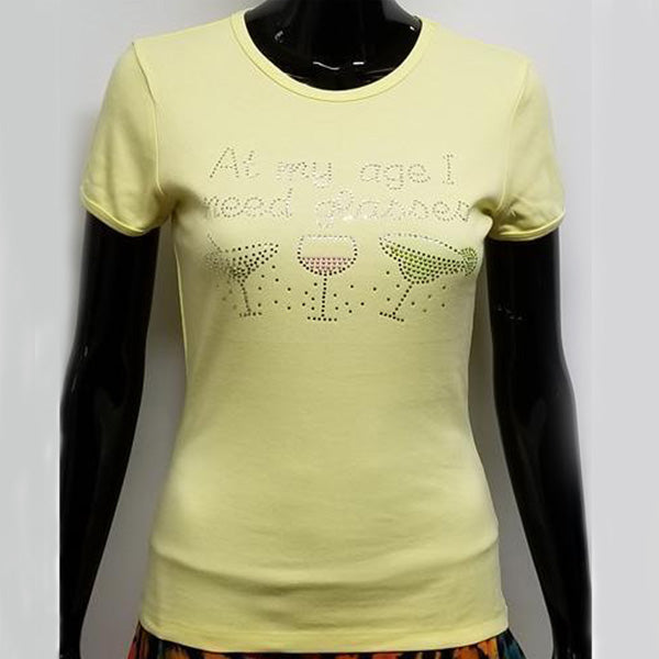 At my age I need glasses-T Shirt-SanJules