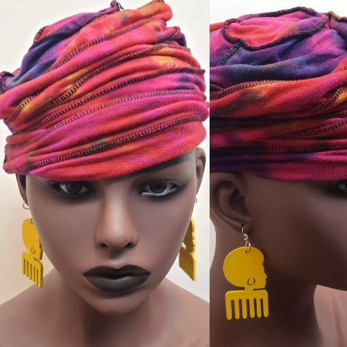 Afrocentric Earrings-Jewelry-SanJules