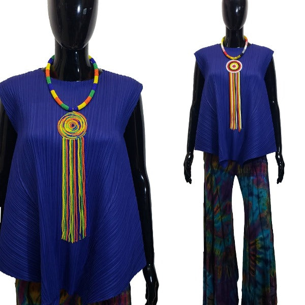 African Royalty beaded necklace