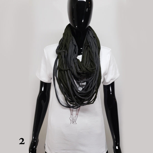 Infinity t shirt scarf-Accessories-SanJules