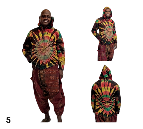 Long sleeve cotton hoodie