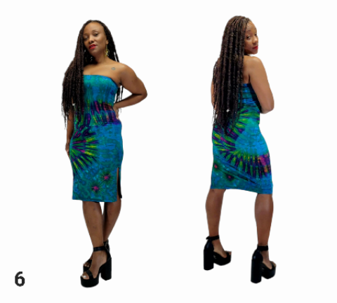 Tube fitted dress