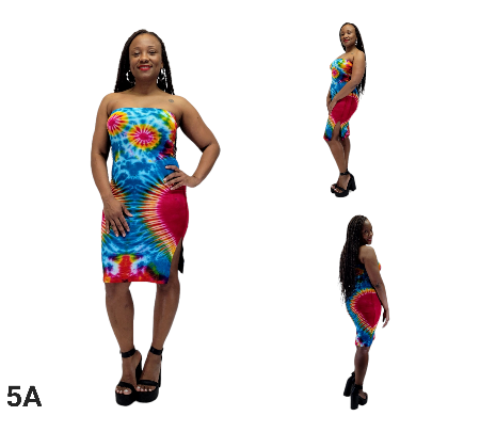 Tube fitted dress