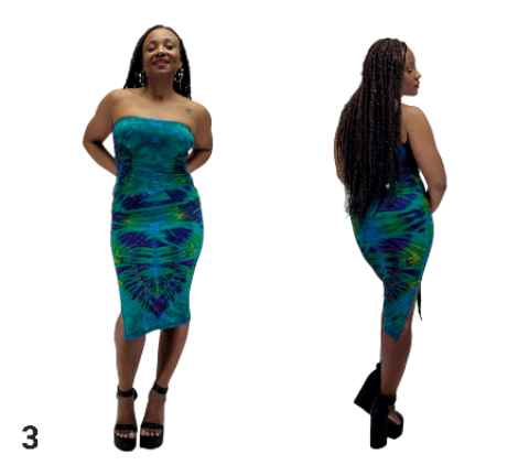 Tube fitted dress