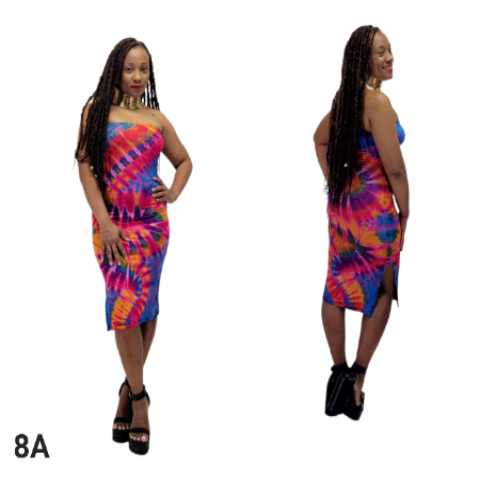 Tube fitted dress