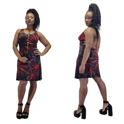 Sultry Lattice back dress-Dress-SanJules