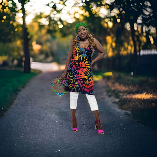 T Marie midi dress SanJules