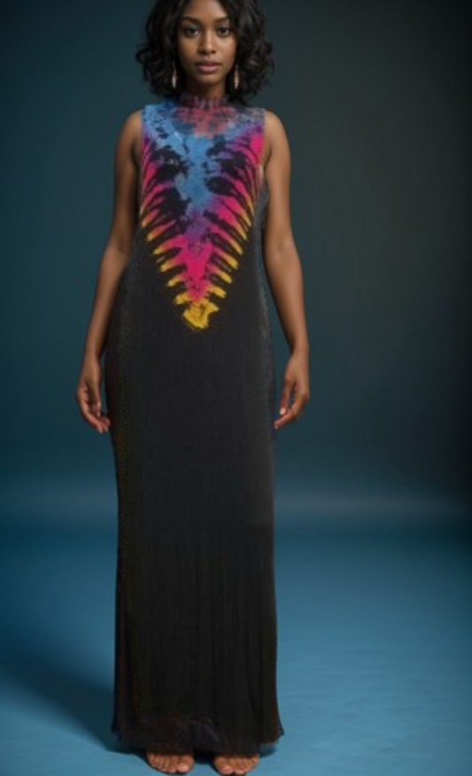Tie dye dress