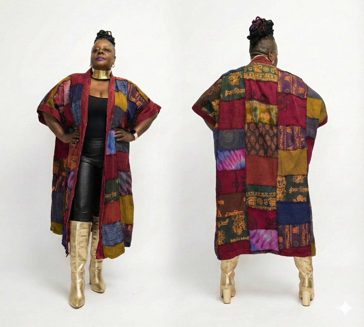 Patchwork duster