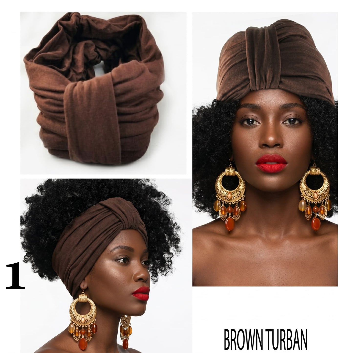 Hand-Dyed Turban | Tie-Dye Rayon Headwrap | Breathable Stretch | SanJules