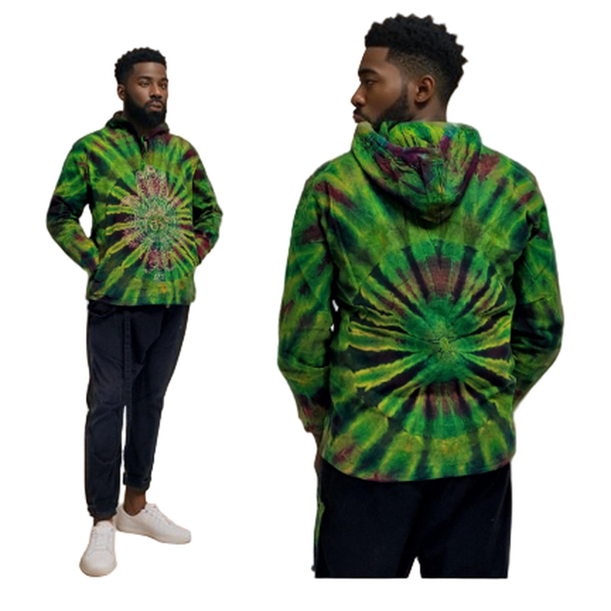 Long sleeve cotton hoodie