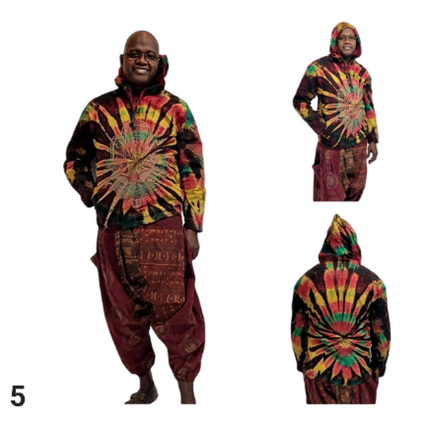 Long sleeve cotton hoodie