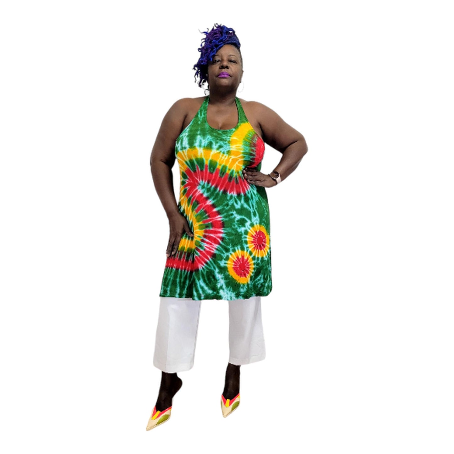 T Marie midi dress SanJules