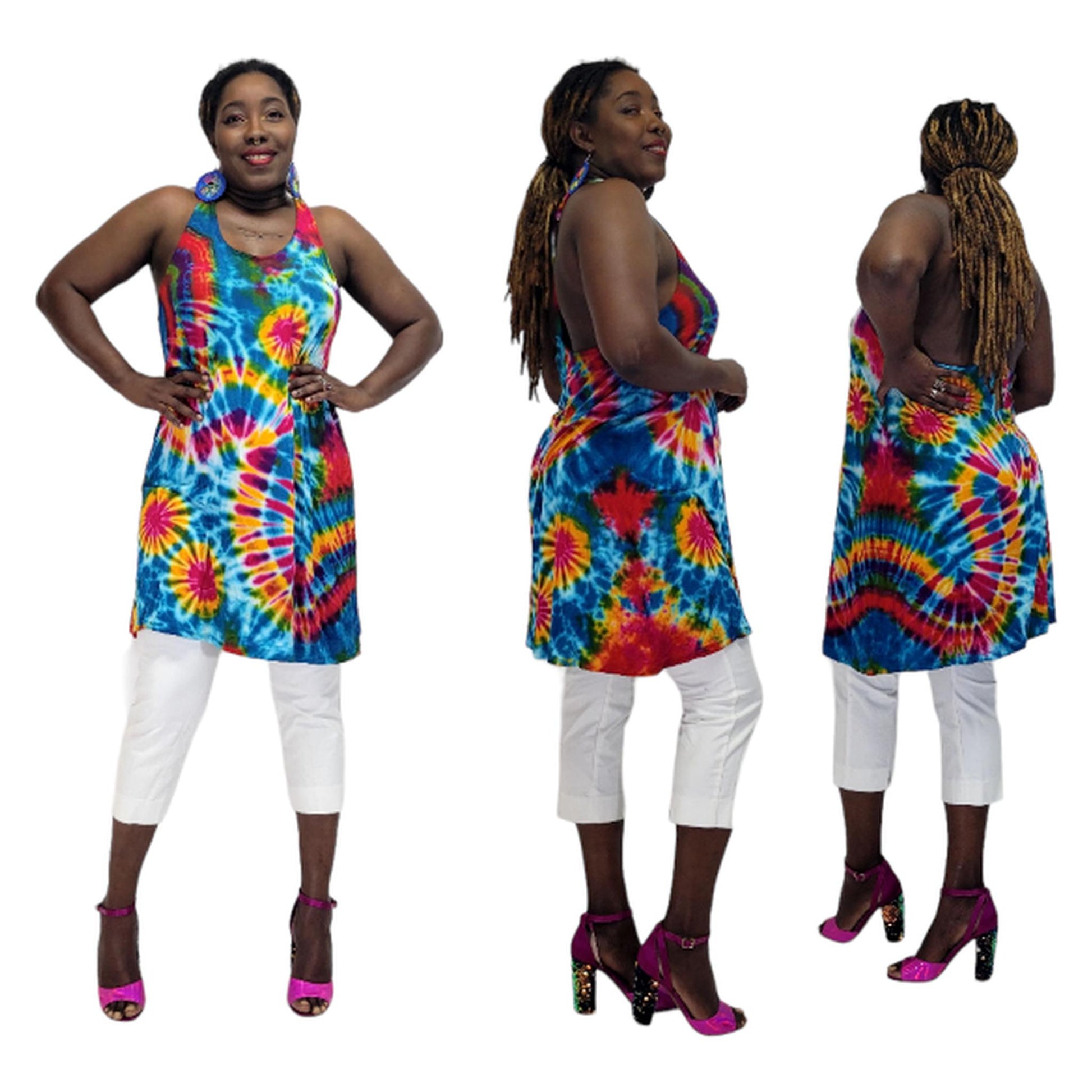 T Marie midi dress SanJules