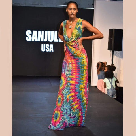 Sassy Gown -Dresses-SanJules