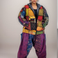 Patch hood jacket