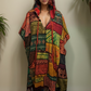 Mexican Style Patchwork Poncho