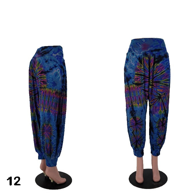Peace harem pants