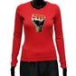 Black Power Fist T-T Shirt-SanJules