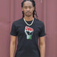 Black Power Fist T-T Shirt-SanJules