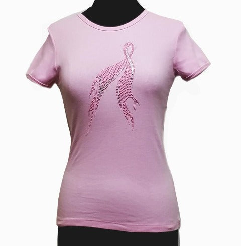 Breast cancer awareness ribbon-T Shirt-SanJules